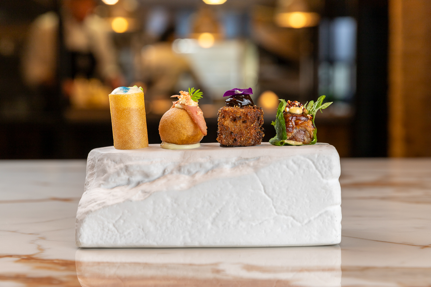 Plato de la nueva Carta de María de la O restaurante diciembre 2024