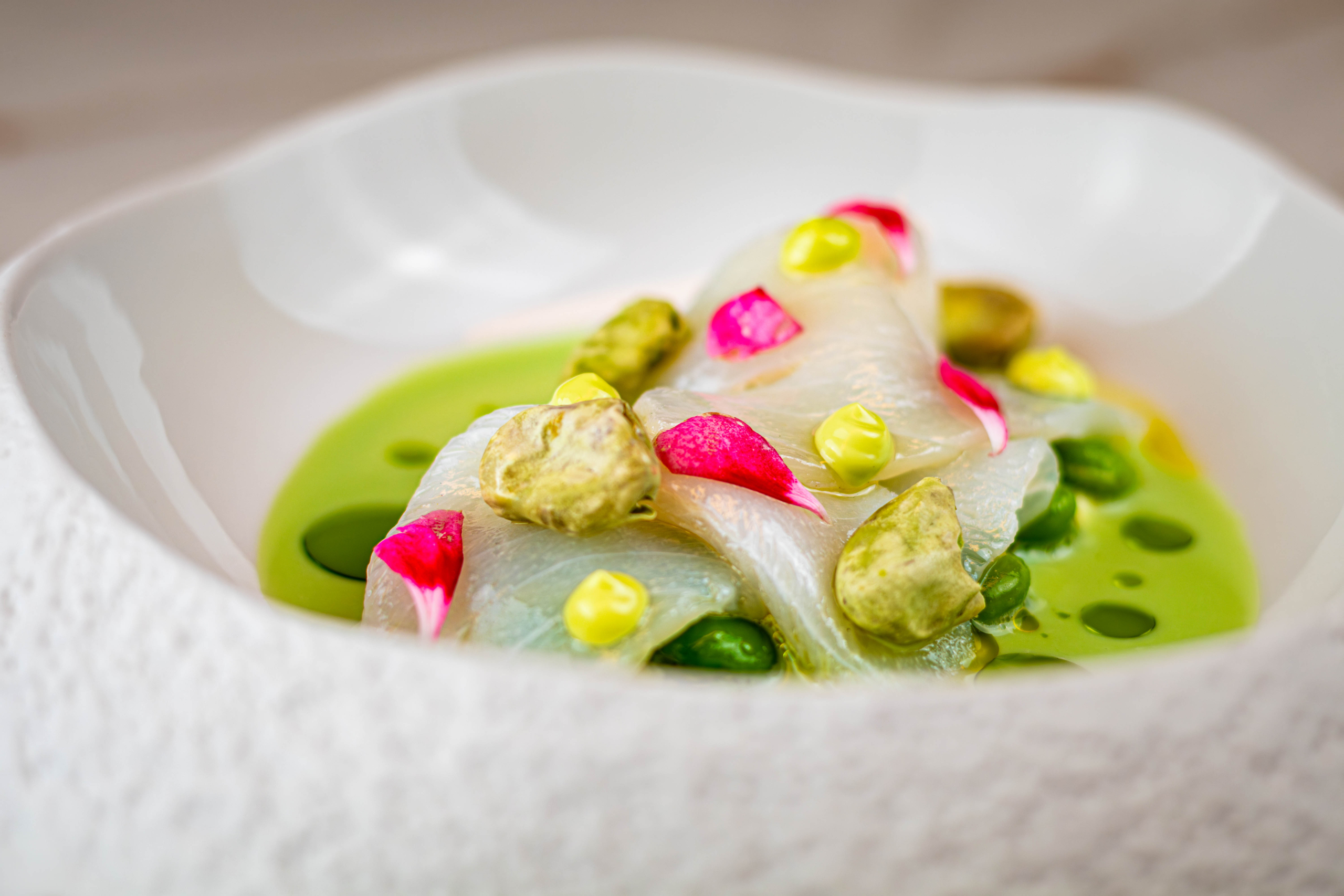 Plato de la nueva Carta de María de la O restaurante diciembre 2024