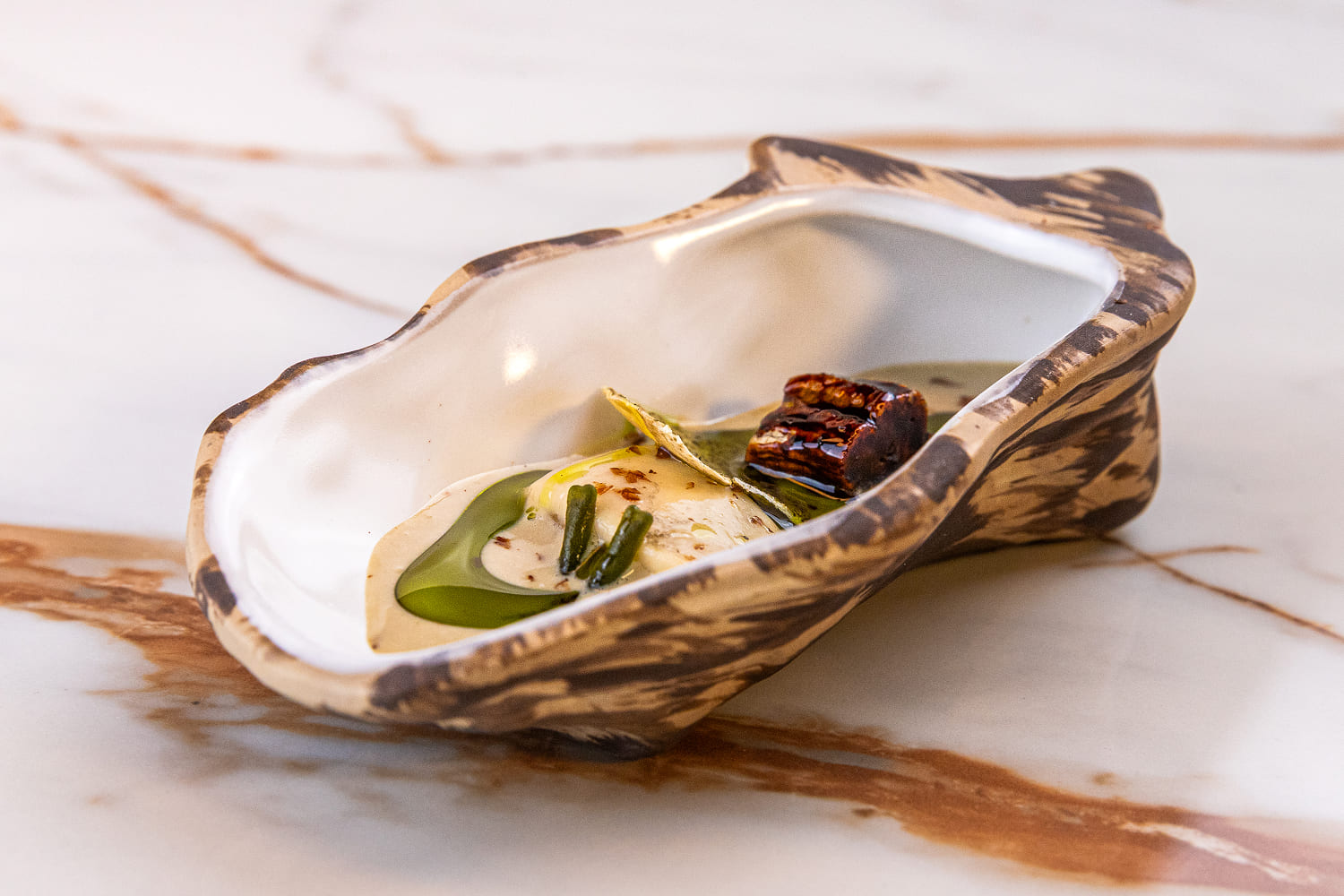 Plato de la nueva Carta de María de la O restaurante julio 2025