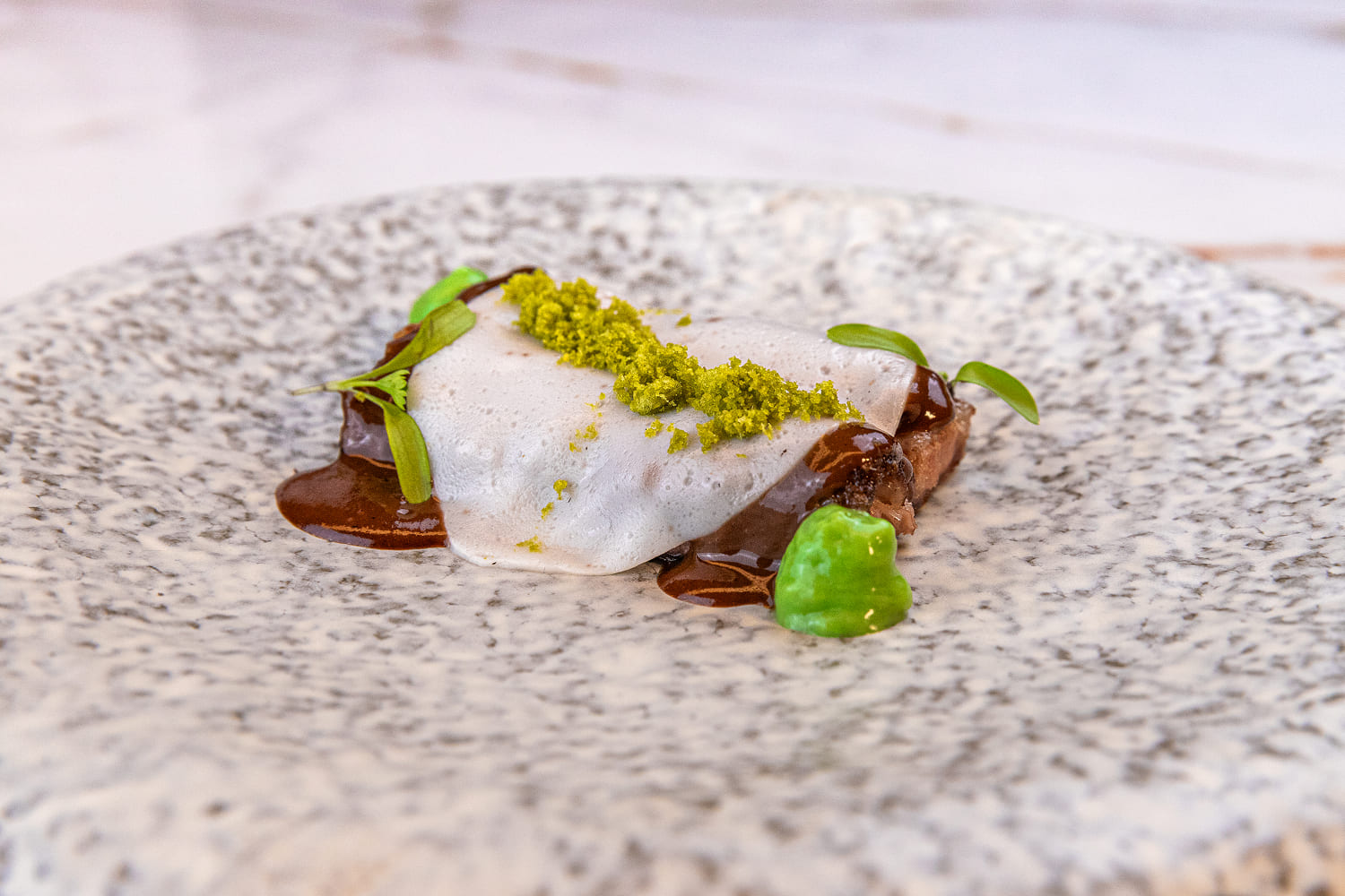 Plato de la nueva Carta de María de la O restaurante julio 2025